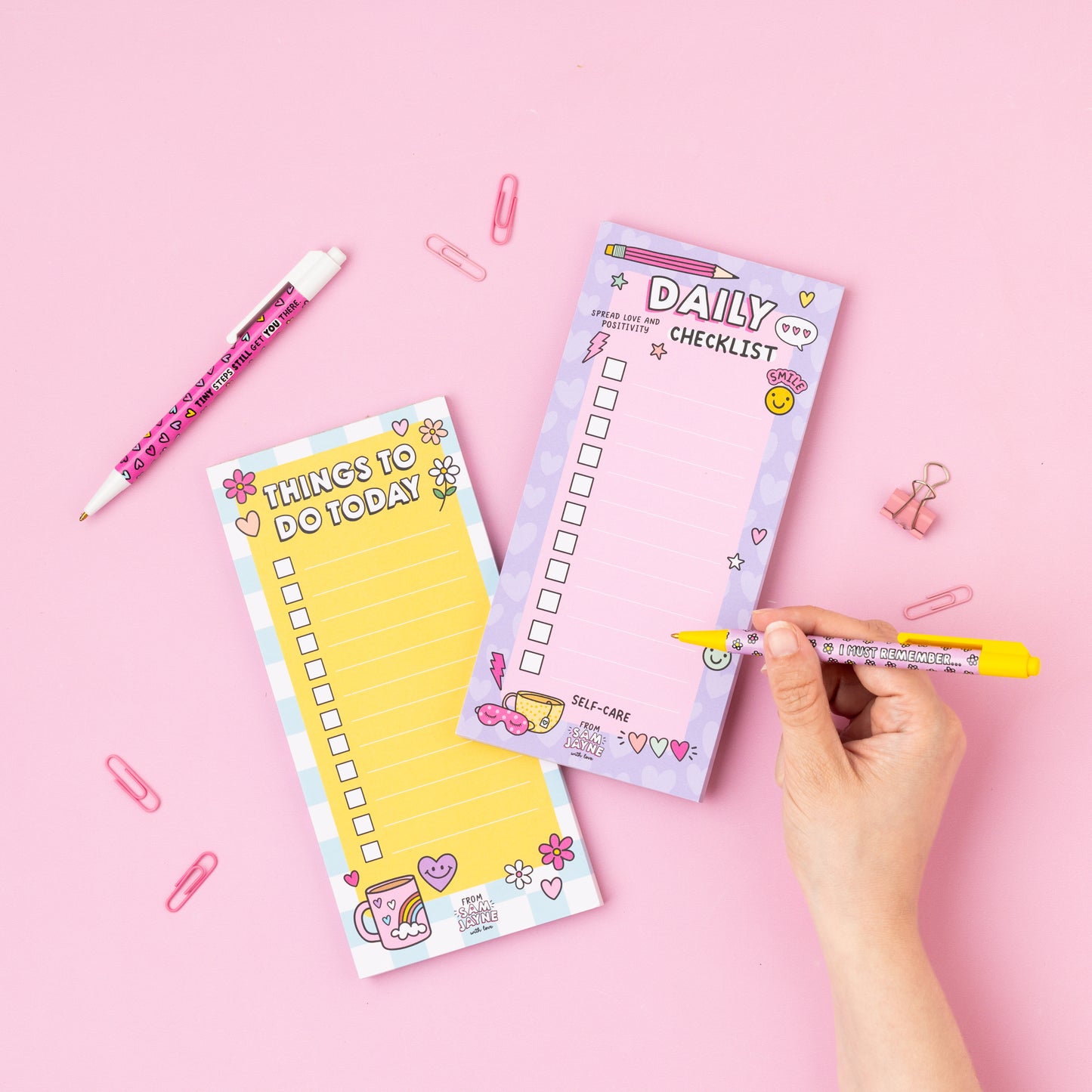 'Daily Checklist' Notepad