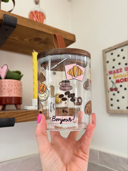French Cafe Make it Stick Transfer Decal Pack