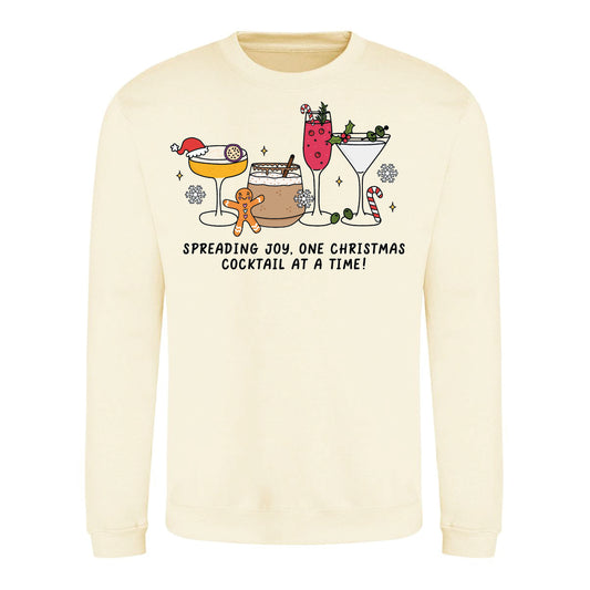 'Christmas Cocktails' Jumper