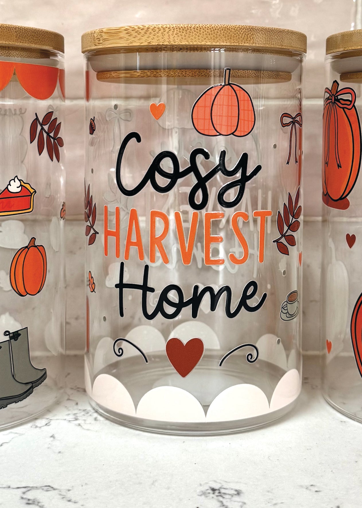 Sam Jayne Cosy Harvest Home Jar - PREORDER Dispatched 14th September