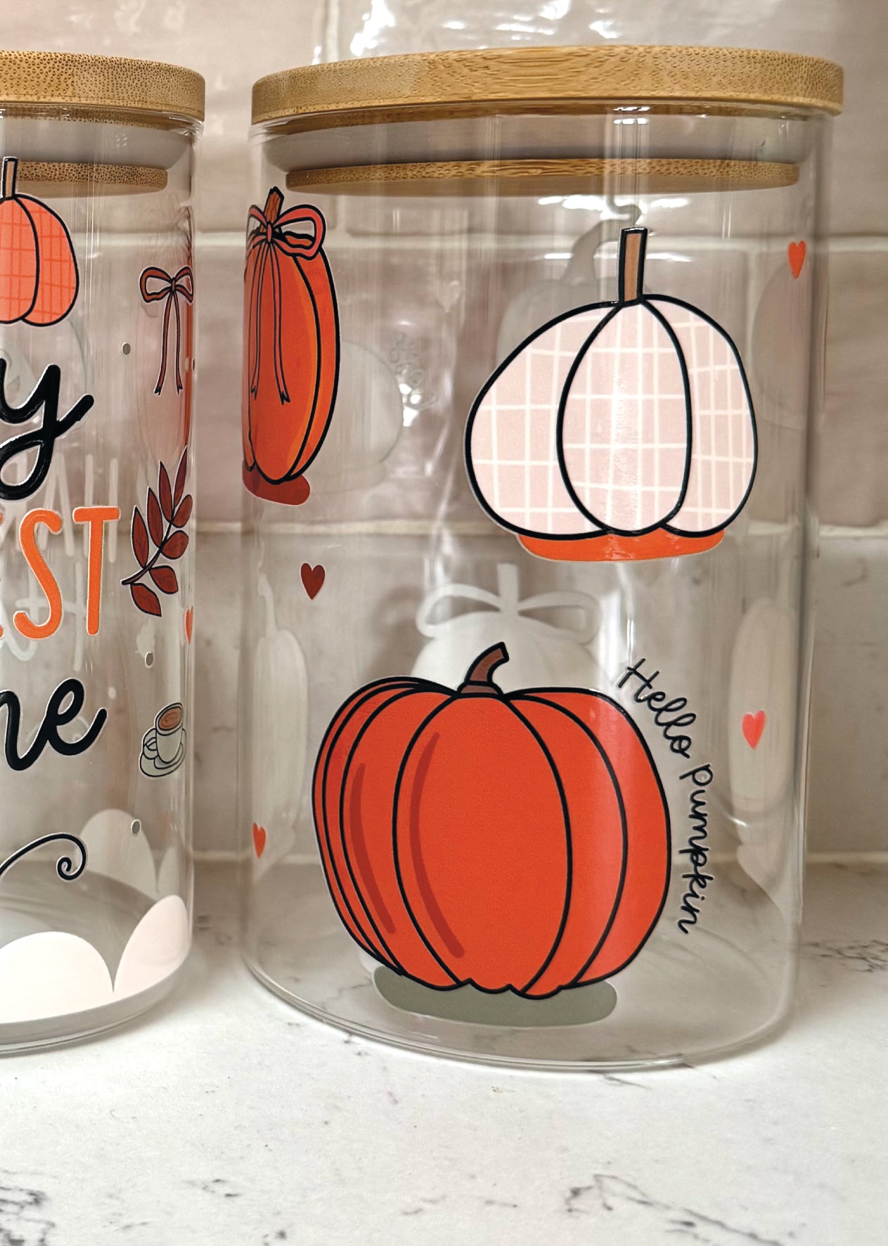 Sam Jayne Hello Pumpkin Jar - PREORDER Dispatched 14th September