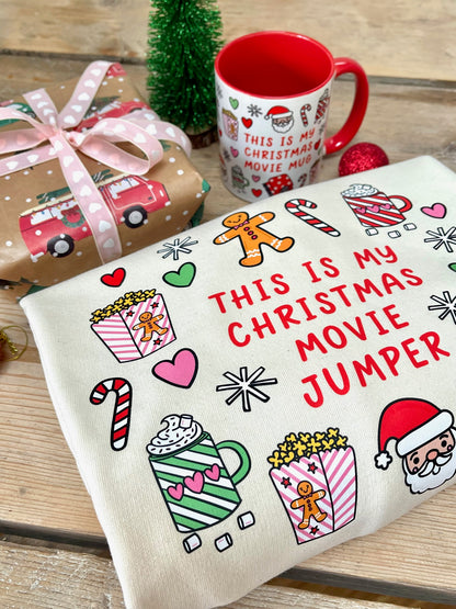 'Christmas Movie' Jumper and Mug Bundle