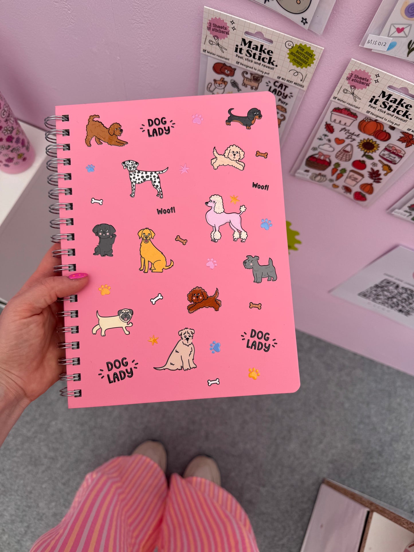 Dogs Make it Stick Transfer Decal Pack