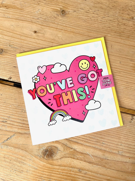 You've got this! Card