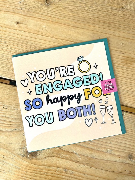 Doodle Delights - Engaged Card