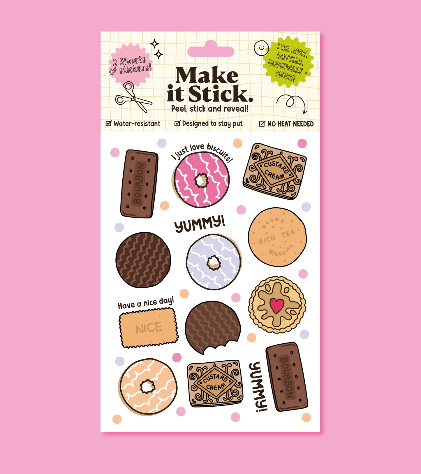 Biscuit Stick & Peel Transfers