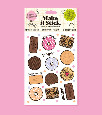 Biscuit Stick & Peel Transfers