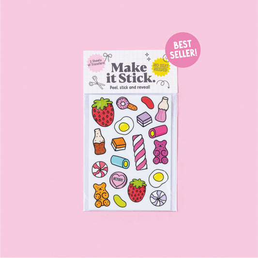 Sweetie Stick & Peel Transfers
